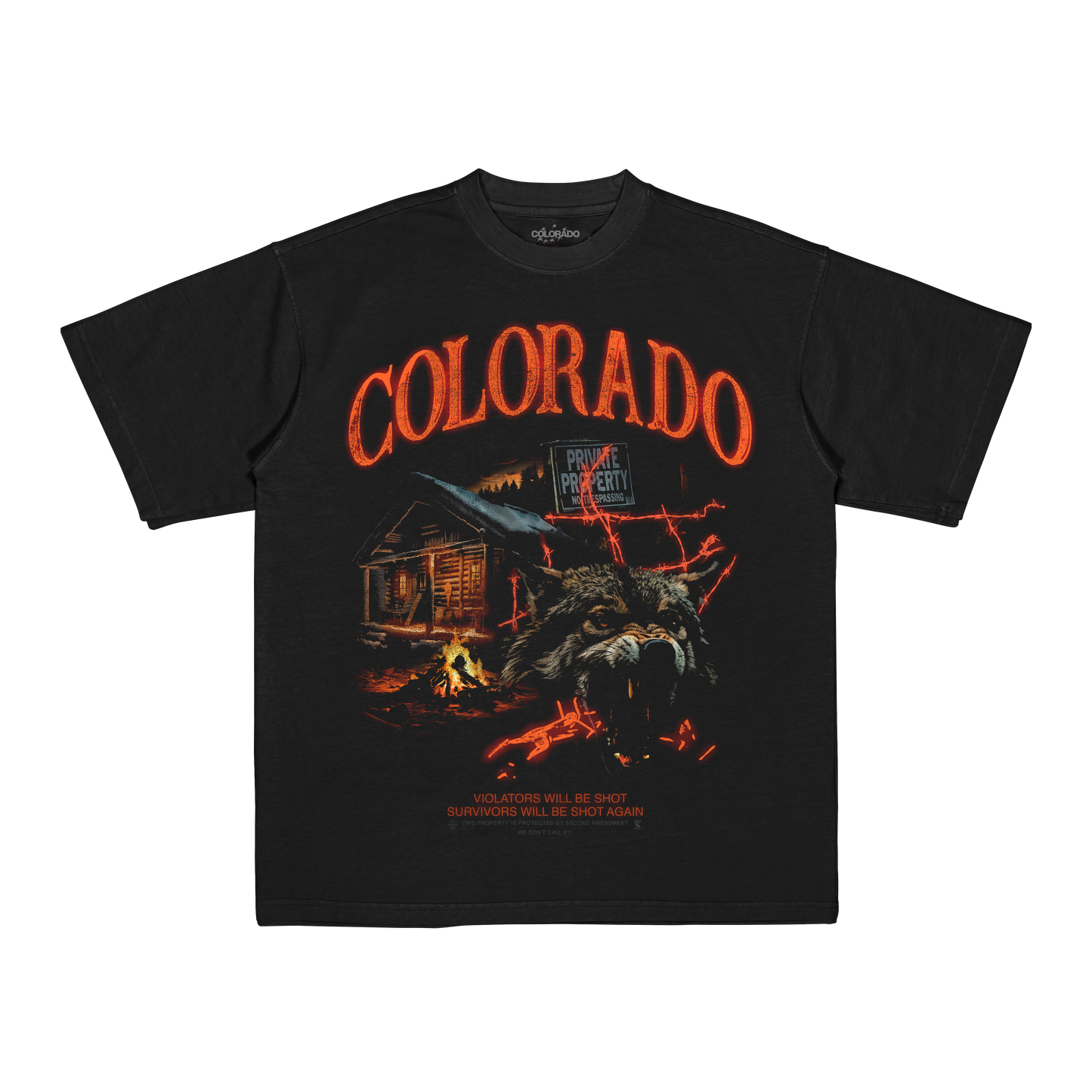 COLORADO WOLF TEE