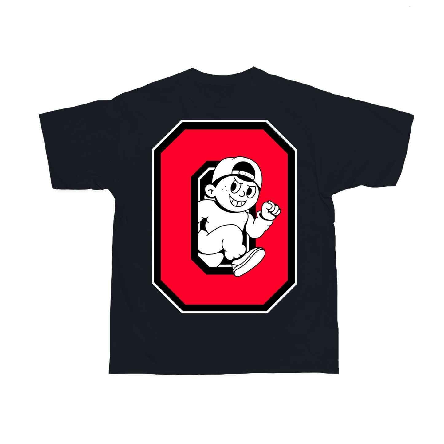 OWAYAR KID'S TEE BLACK
