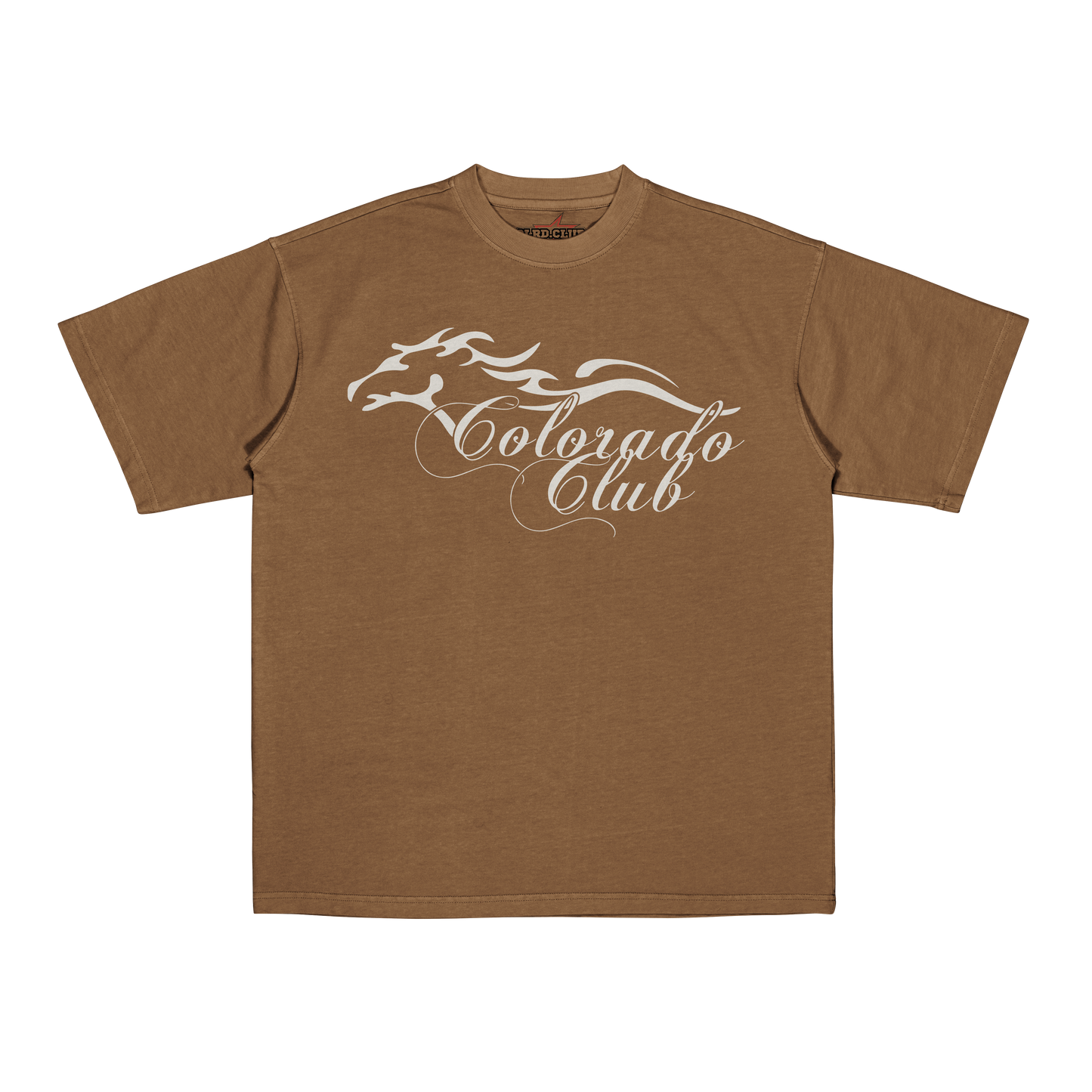 BEIGE HORSE TEE