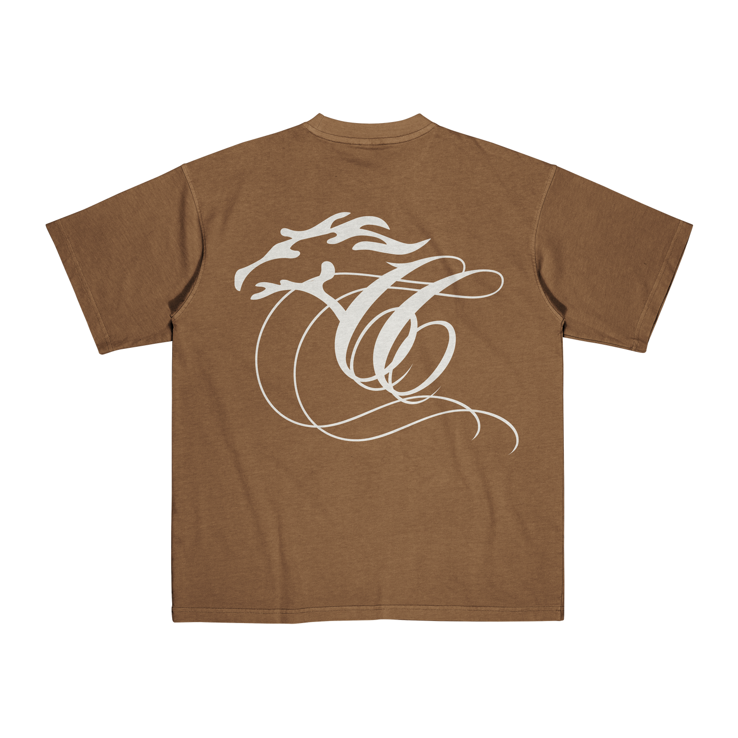 BEIGE HORSE TEE