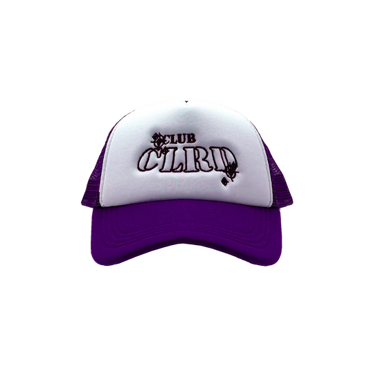SNIPER PURPLE TRUCKER CAP