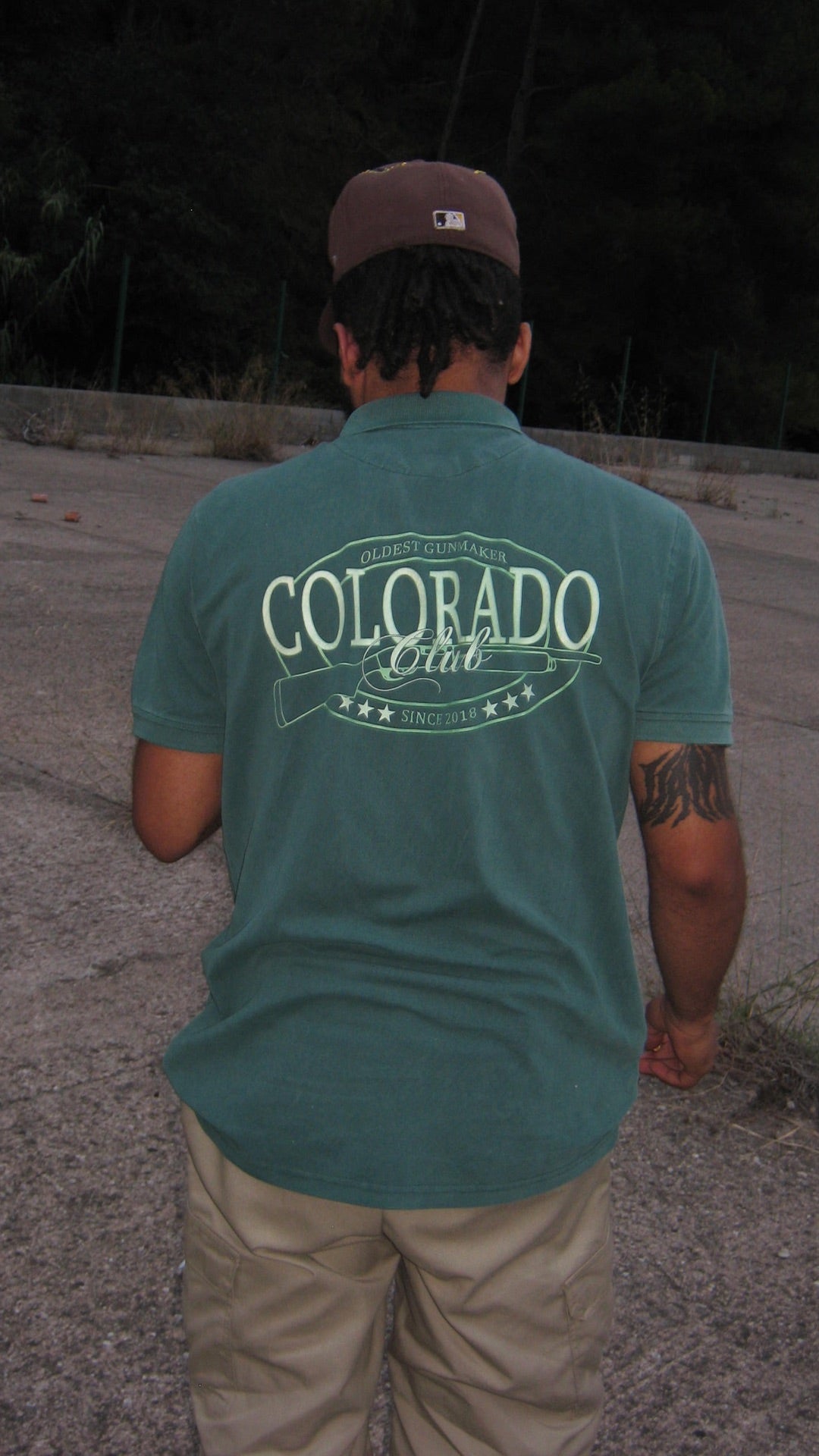 GUNMAKER GREEN POLO SHIRT