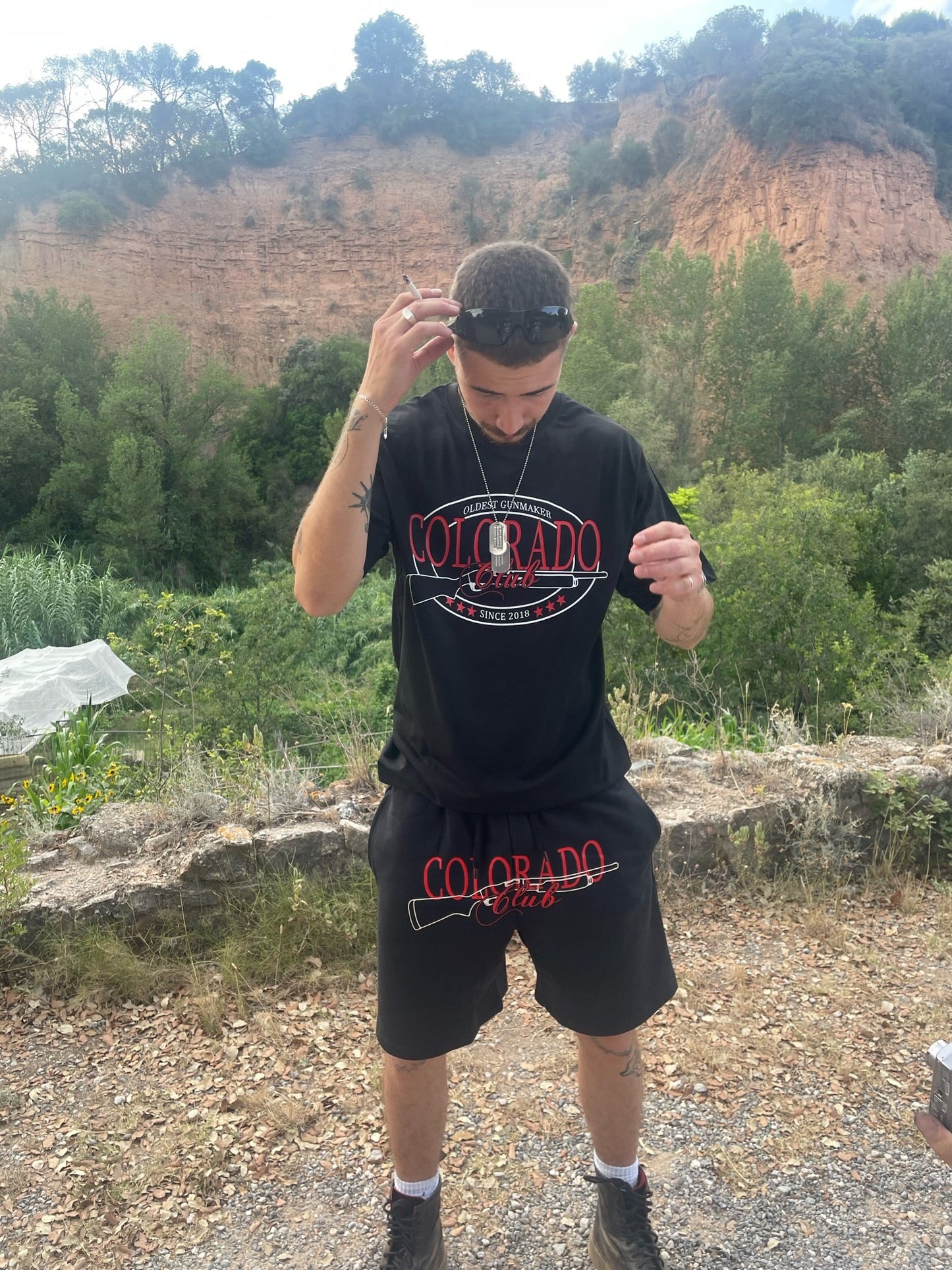 CLRD GUN SHORT