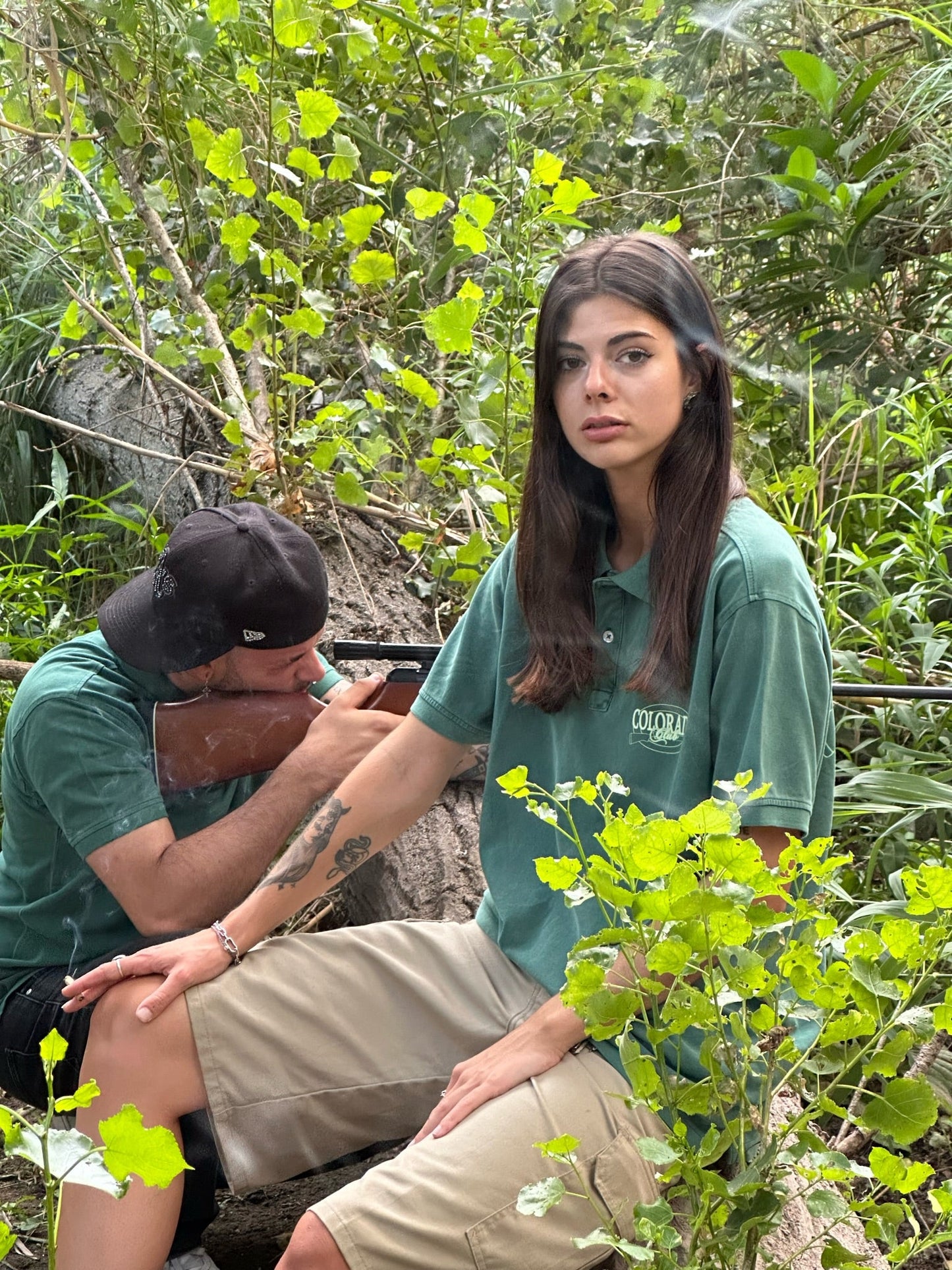 GUNMAKER GREEN POLO SHIRT