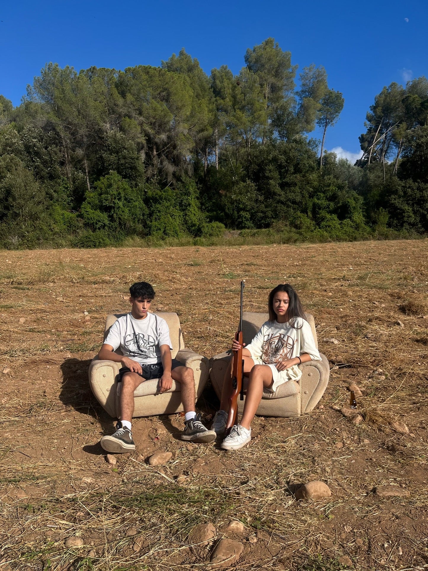 COLORADO SHIELD BEIGE TEE