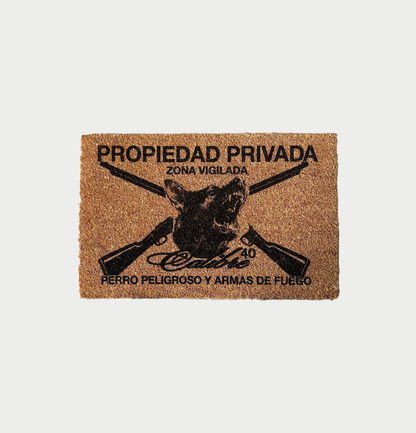 CALIBRE PRIVATE PROPERTY DOORMAT