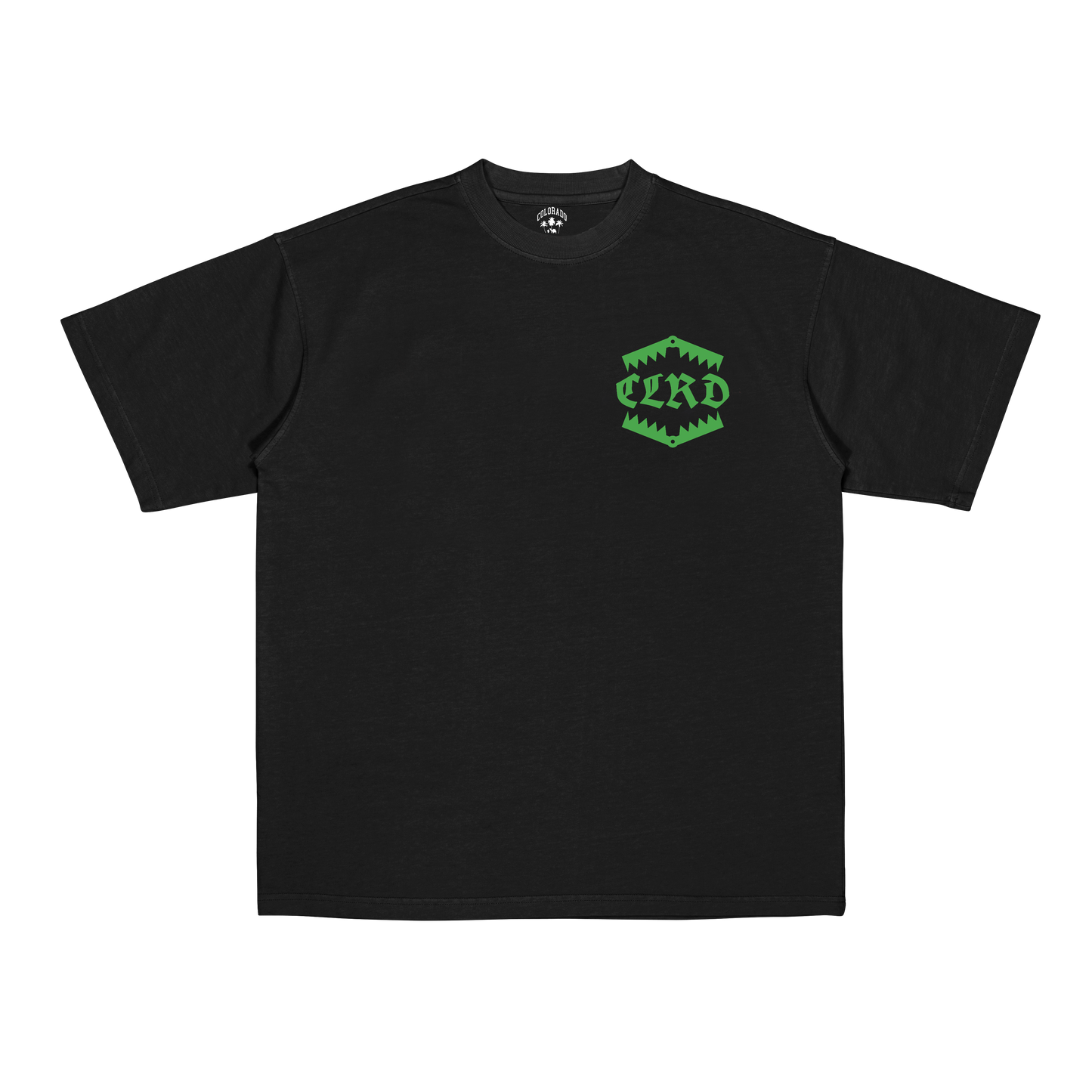 TEDDY BLACK GREEN TEE