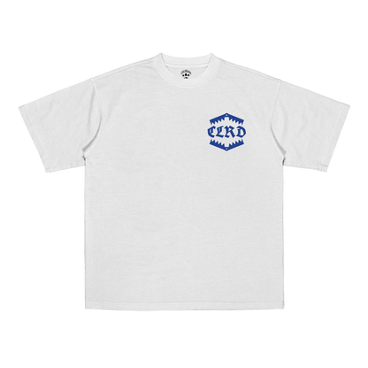 TEDDY WHITE BLUE TEE