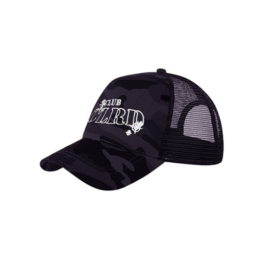 CW24 CAMMO BLACK CAP