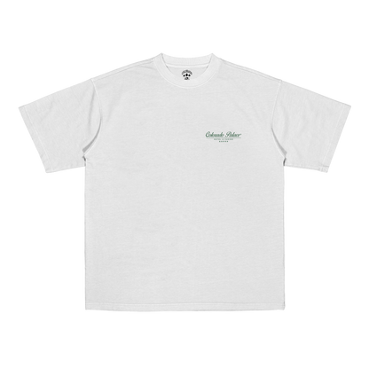 White poker chips tee