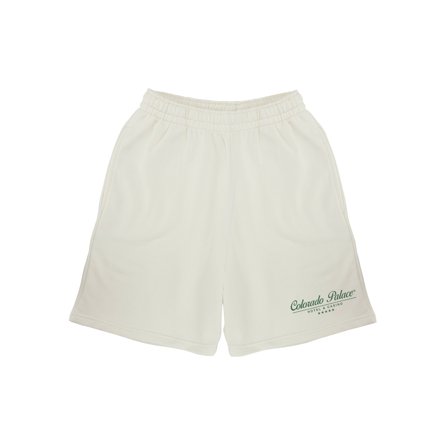 Cream poker short